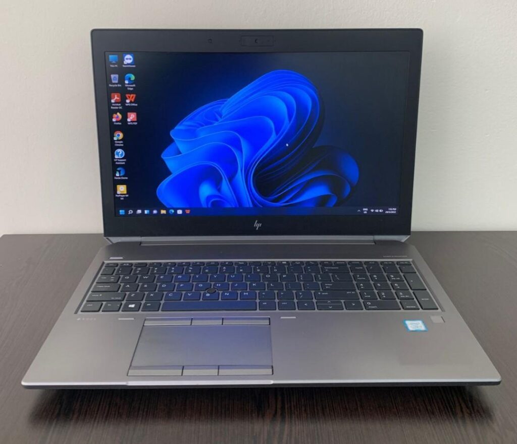 HP ZBook 15v G5 Mobile Workstation, 8th Gen Intel Core i5-8750H, 16GB RAM, 256GB SSD, 1 TB HDD, NVIDIA Quadro P600 (4 GB dedicated)