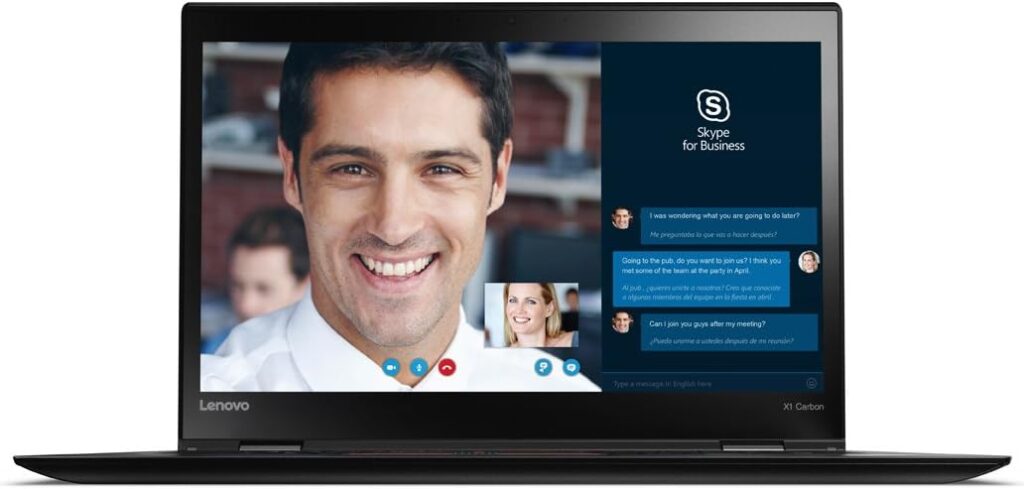 Lenovo X1 Carbon 4th Generation: Core i5-6300U, 256GB SSD 14″ Touchscreen