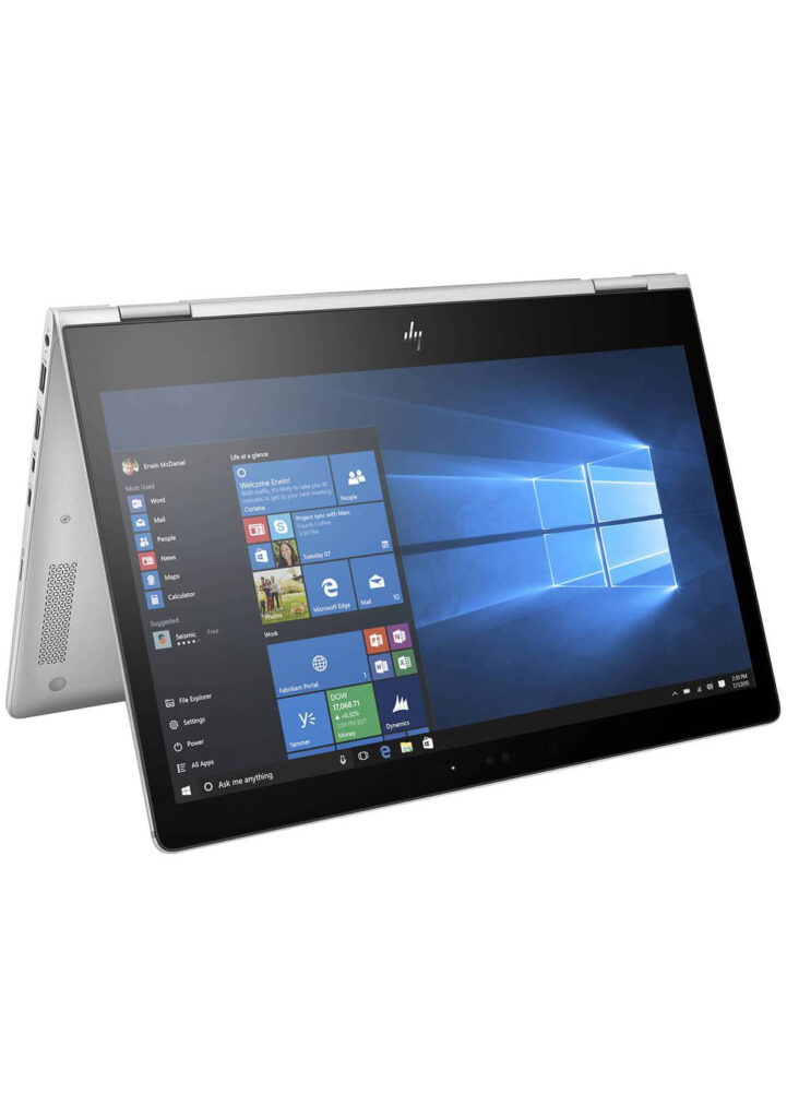 HP EliteBook 1030 G2 X360 ,Core i5, 8GB RAM ,256 GB SSD ,13.3 inch Touchscreen Display Silver