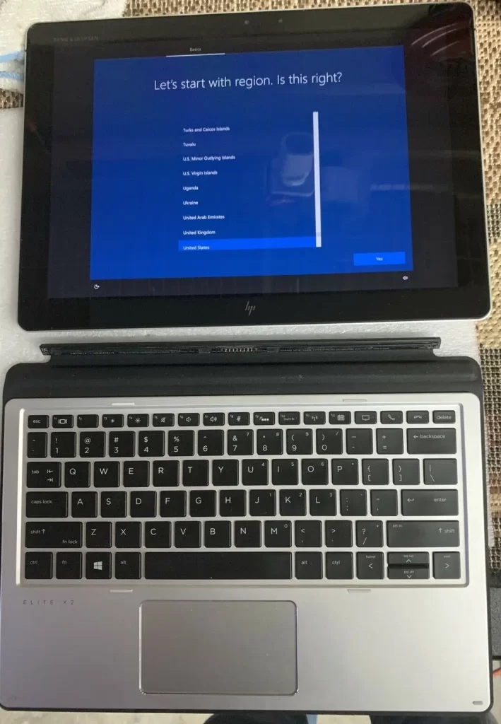 HP Elite X2 1012 G2 Intel Core i5-7300U 2.6GHz 16GB RAM 256GB